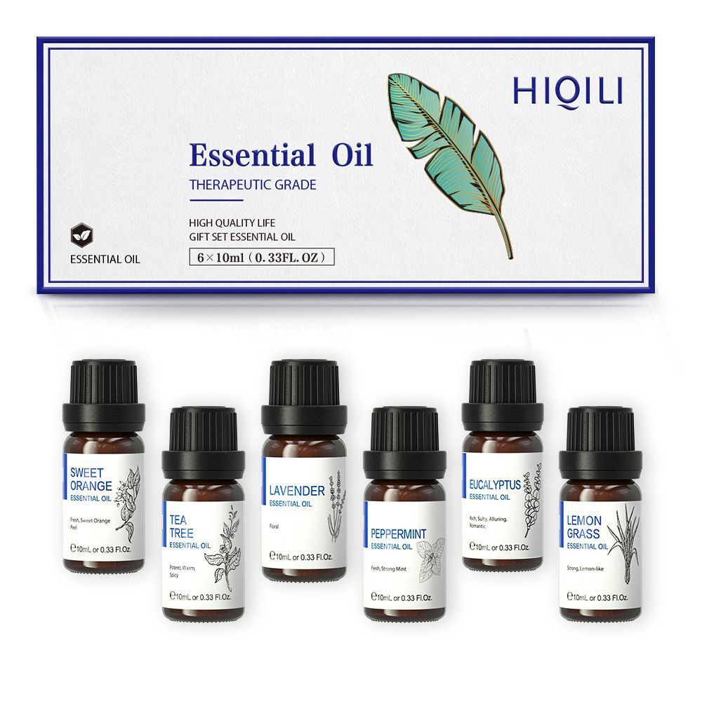 Dew Coir Plant Aromatherapy Essential Oil 10ml Set 6 Piece Set